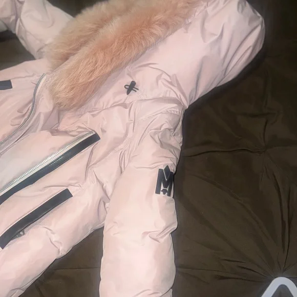 Pink Mackage Coat